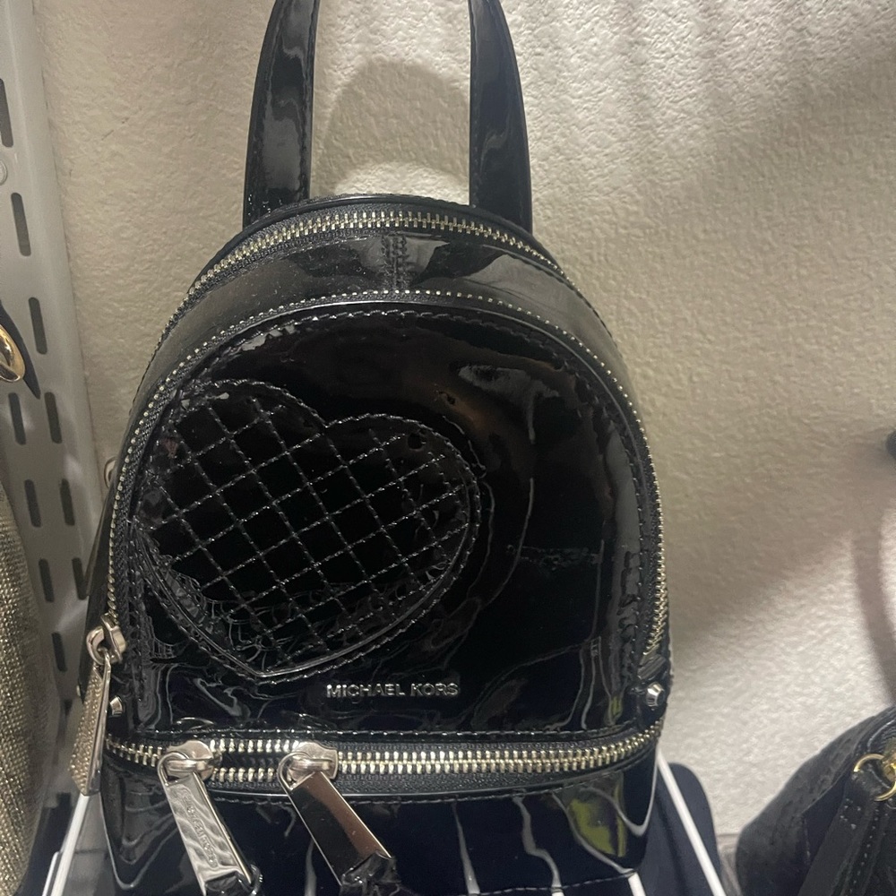Michael Kors mini rhea backpack